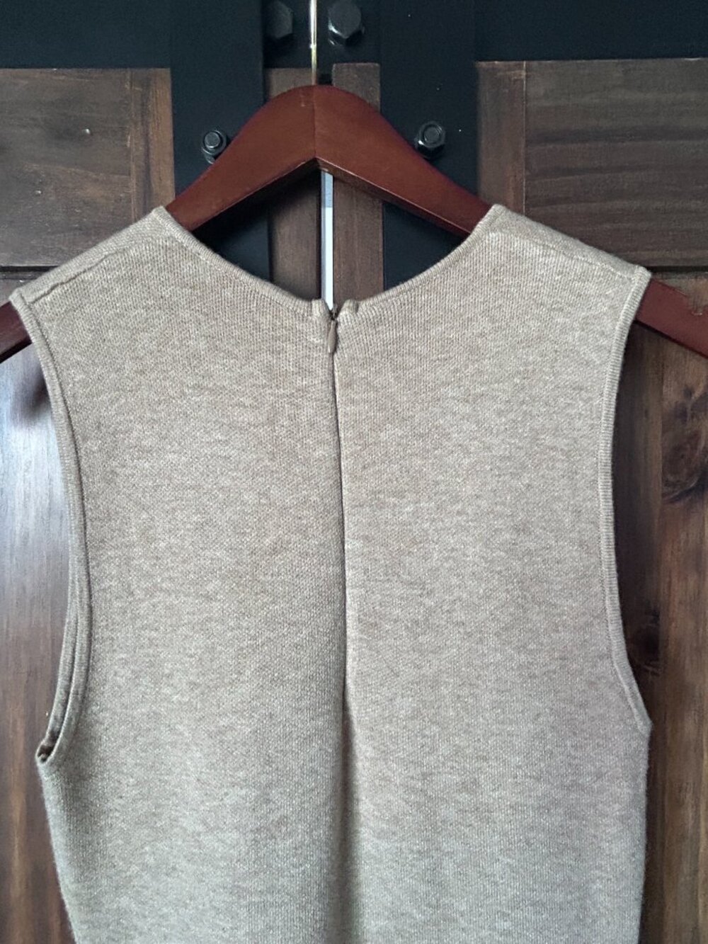 Zara Knit Sleeveless Midi Dress - Picture 4 of 10